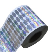 Custom printing label hologram stickers with your own brand logo for packaging