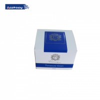 High Quality Turnaround Cream Box Printing Service With Sliver Card Paper