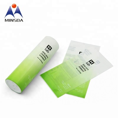 High Quality Shrink Wrap Label Custom Beverage Shrink Label for Plastic Bottle Shrink Sleeve