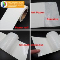 Self Adhesive Direct Thermal Synthetic Label Raw Material In Jumbo Roll